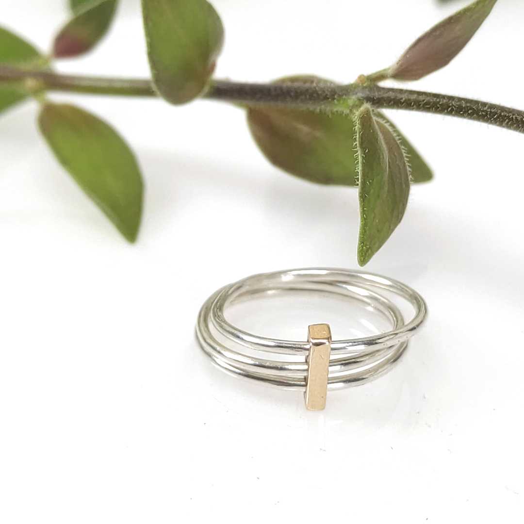 9ct-gold-silver-band-ring